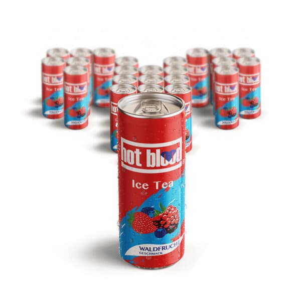 HOT BLOOD ICE TEA FOREST FRUIT 0,33L